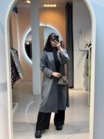 مانتو بلند کد 180007 - Image 4