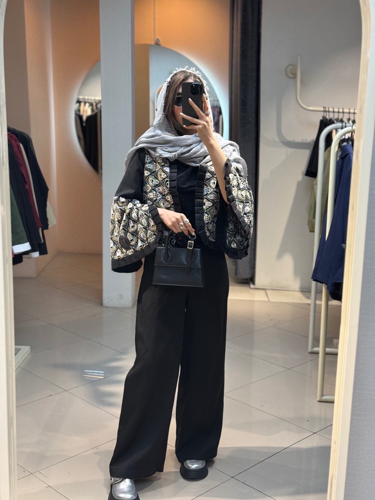 1800080102 کت سوزن دوزی کد 180008 - Image 1