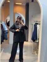 مانتو گلدار کد 180027 - Image 6