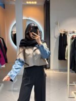 کت آستین جین کد 180017 - Image 6