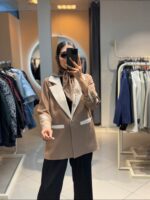 کت آستین طرح دار کد 180024 - Image 4