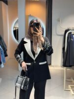 کت آستین طرح دار کد 180024 - Image 2