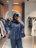 مانتو جین کد 180066 - Image 2