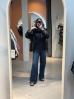 مانتو گلدار کد 180065 - Image 2