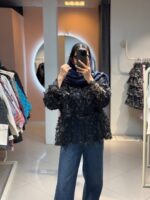 مانتو گلدار کد 180065 - Image 3