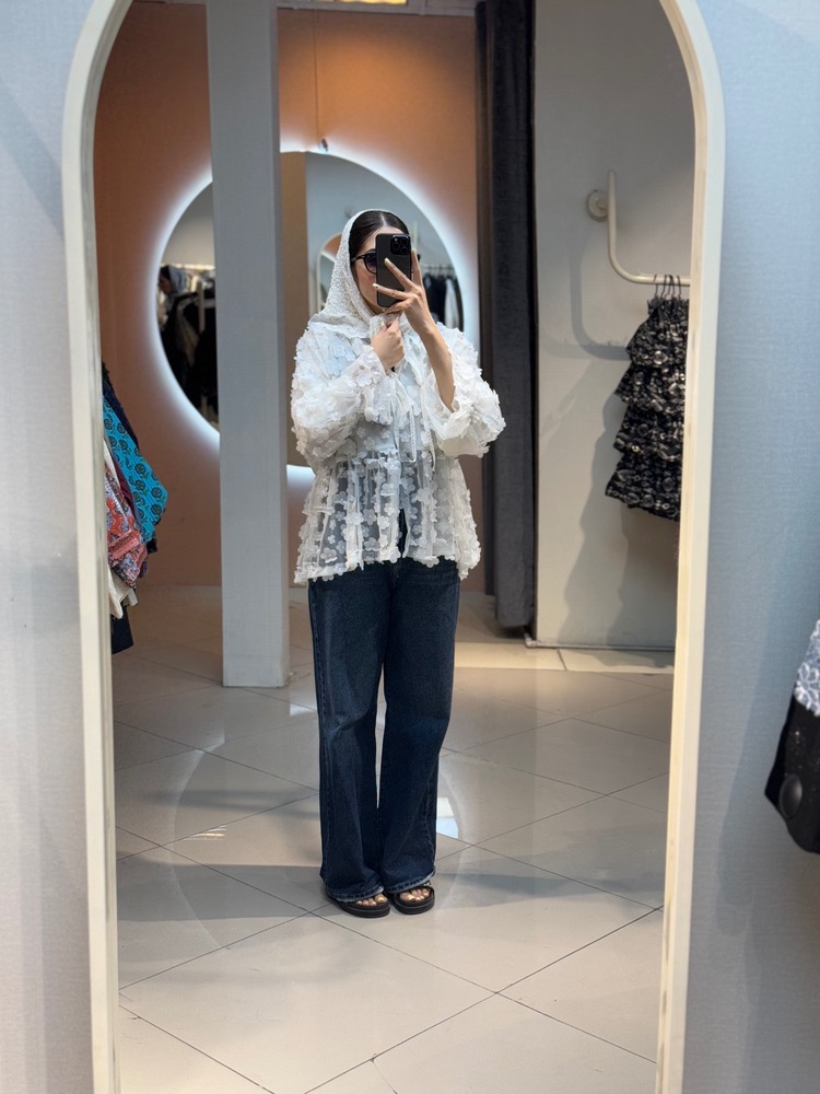 IMG_6834 مانتو گلدار کد 180065 - Image 1