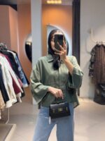 شومیز دو جیب کد 140016 - Image 6