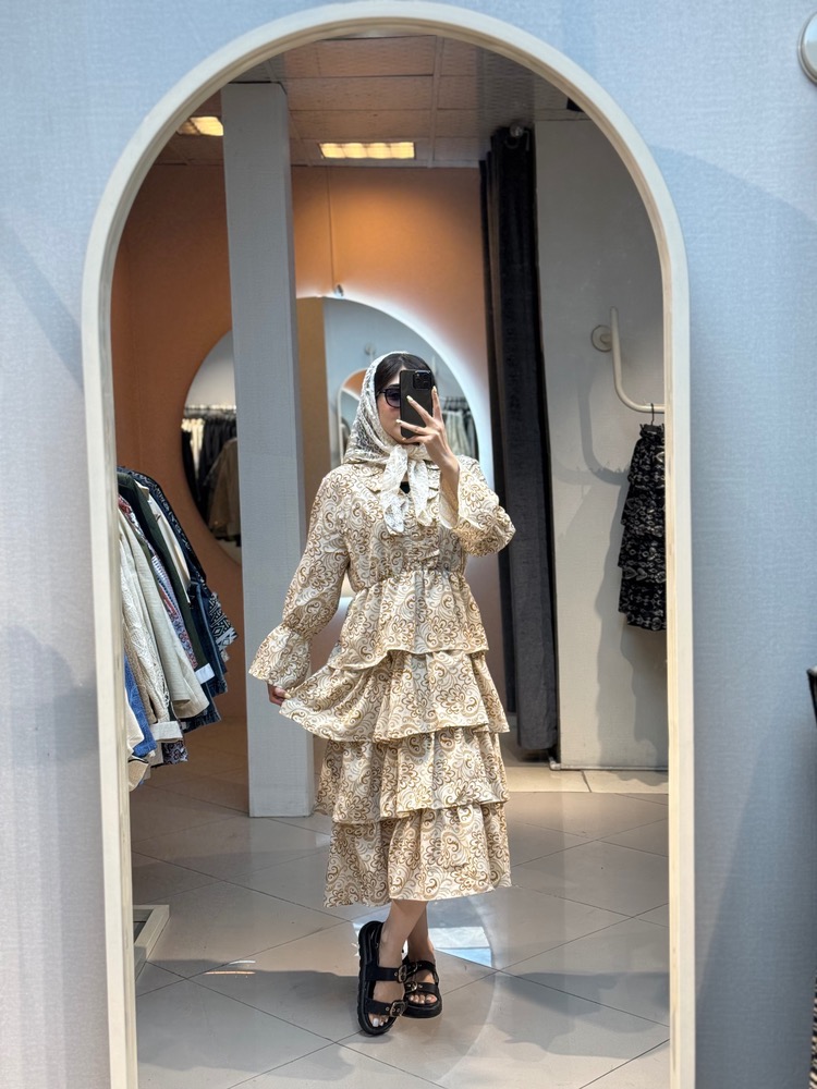 IMG_7913 پیراهن چین دار کد 160049 - Image 1